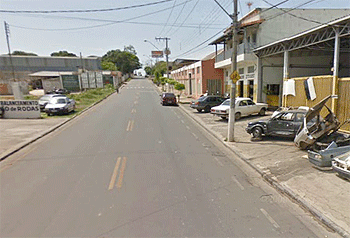 Dupla é presa na Rua Equador, Bairro Industrial - Imagem: Google Street View