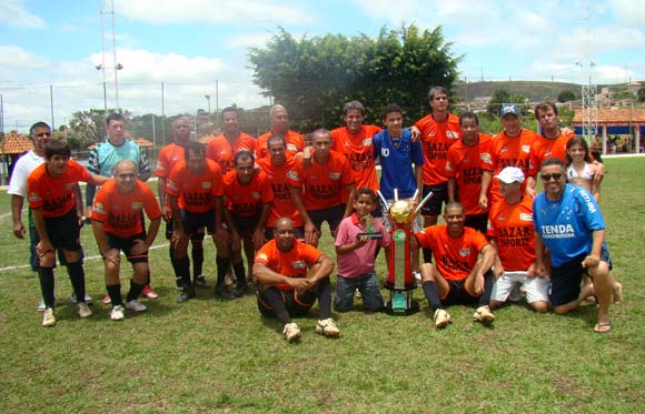 Time do Site Setelagoas.com.br/Bazar Esportes é campeão da Copa Dax de Futebol - Imagem divulgação Clube Náutico