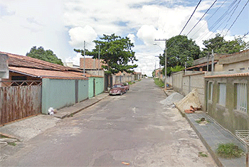 Crime ocorreu na Rua Santo André, em Sete Lagoas - Imagem: Google Street View