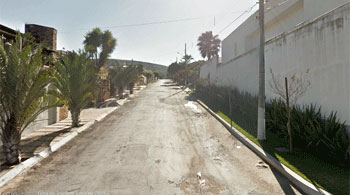 Rua Dudu Azeredo / Foto Google Street View