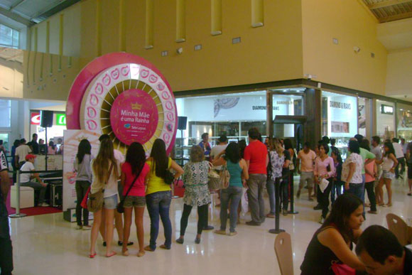 Promoção está sendo realizada na praça de alimentação do shopping / Foto: Divulgação