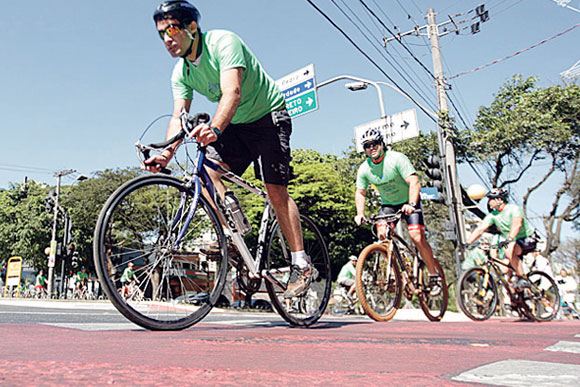 Ciclistas vão definir locais de ciclofaixas / Foto: Alex de Jesus