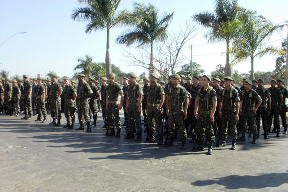 Exército em Sete Lagoas / Foto: capitulosl295.blogspot.com.br