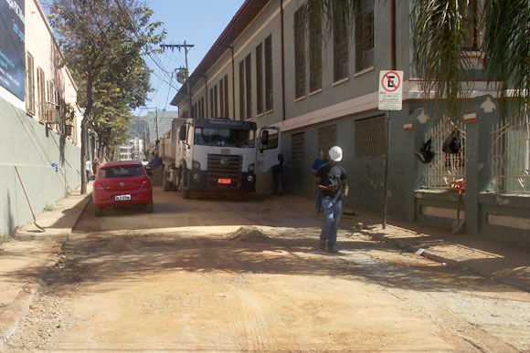 Rua Marechal segue fechada com segundo etapa da obra no local / Foto: Divulgação