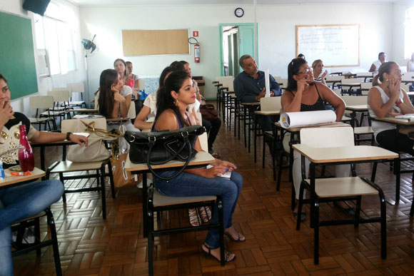 Diretores de escolas participam da campanha / Foto: Divulgação