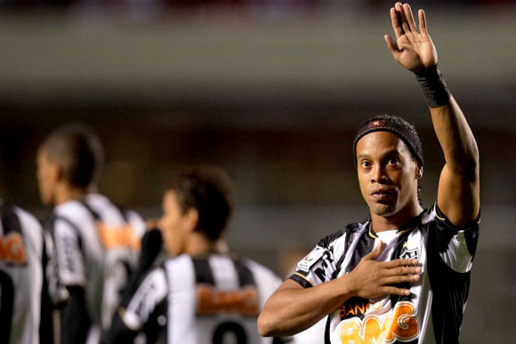 Ronaldinho se despede do Galo com três títulos / Foto: Divulgação 