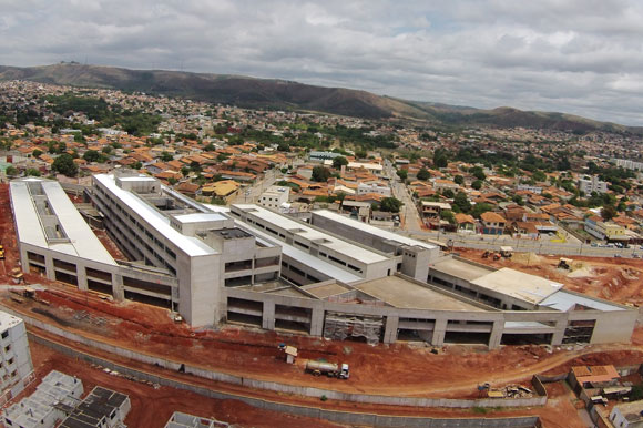 Hospital Regional segue com obras em ritmo menor / Foto: Divulgação