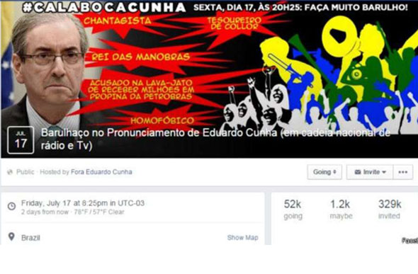 Segundo os organizadores, o evento conta com apoio até de "pessoas de direita" e eleitores de Aécio Neves, do PSDB / Foto: noticias.terra.com.br