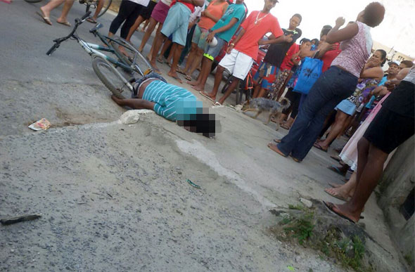 Reginaldo Aparecido Barbosa foi executado com dois tiros na cabeça / Foto:Enviado via Whatsapp