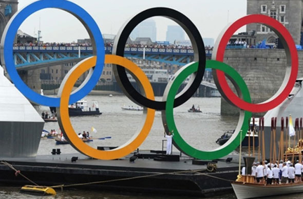 Londres - Arcos olímpicos do último evento esportivo / Foto: Divulgação