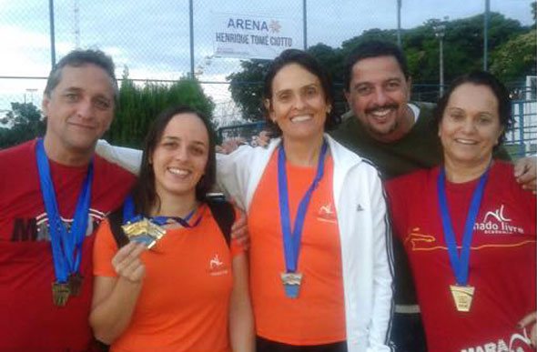Campeonato de Natação Master Clube da Caixa-Belo Horizonte/ Foto: Divulgação da academia
