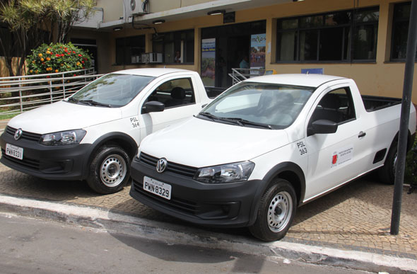 Conselho recebe duas pick-up VW para o trabalho de agropecuária / Fotos: Luiz Cláudio Alvarenga