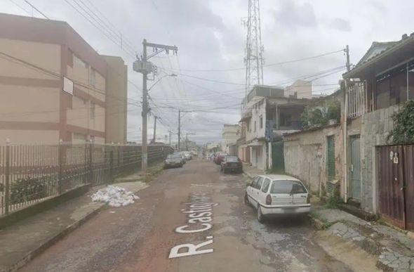 Rua onde ocorreu a tentativa de homicídio. — Foto: Reprodução Google Street View