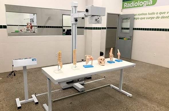 Laboratório do curso Técnico em Radiologia/Foto: Divulgação