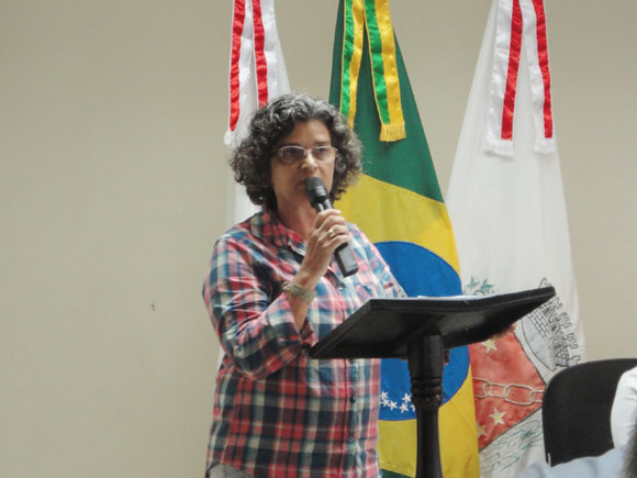 Lídia Lane fala da programação para a Arena do Jacaré em 2012 - Foto: Cíntia Rezende