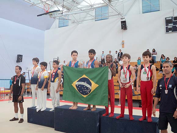 Atleta sete-lagoano conquista 1º lugar na Copa Pan - Americana Interclubes de ginástica