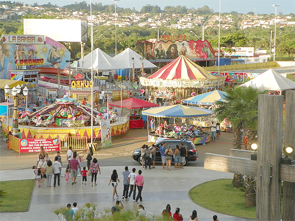 Parque Play City está no estacionamento do Shopping Sete Lagoas - Imagem: divulgação