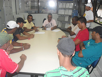 Reunião discute detalhes da Copa Eldorado - Foto: Kenner Tarabal