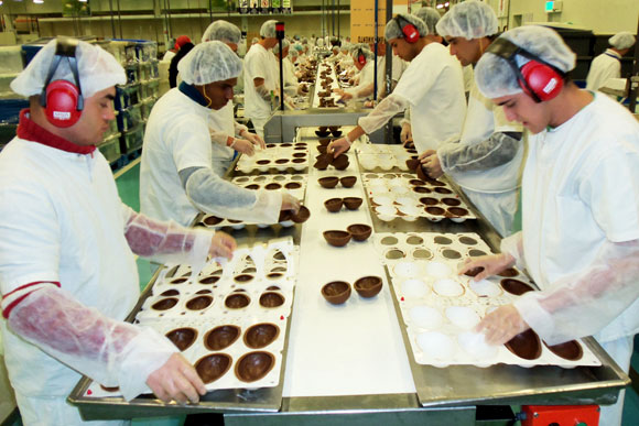 Setor de chocolates se prepara para chegada da páscoa / Foto: Divulgação