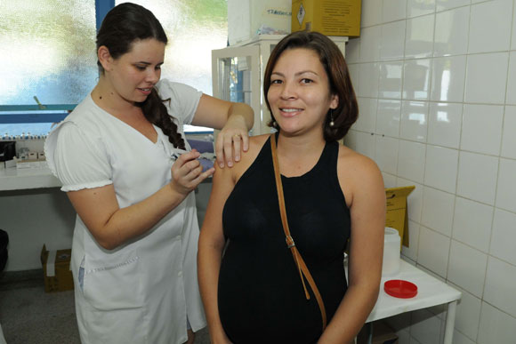 Vacinação disponível para grávidas na rede de saúde / Foto: Divulgação