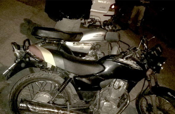 As motos encontradas tinham queixa de furto / Foto: Polícia Militar