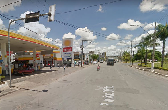 Avenida Antônio Olinto, Centro de Sete Lagoas / Foto: Google Maps 