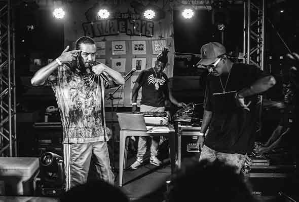 Grupo independente de rap Sansei / Foto: Davi Mello - divulgação