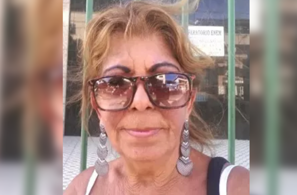 Maria Augusta Baião, de 68 anos, é morta estrangulada após se envolver em acidente de carro em Cabo Frio — Foto: Reprodução/Inter TV
