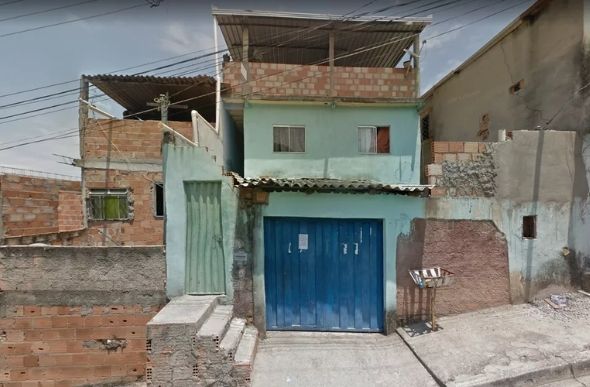 Crime aconteceu na Rua G, no bairro Campo Alto, em Contagem — Foto: Google Street View